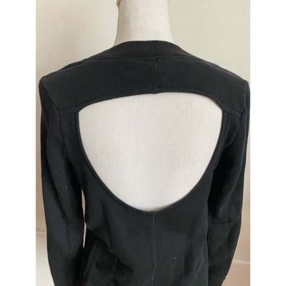 Victoria’s Secret VSX • Black Pink Open Back Top - Picture 2 of 5